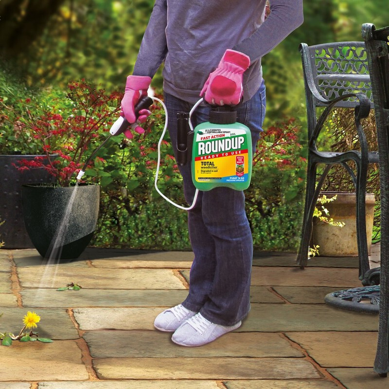 Roundup WeedKiller TOTAL Fast Action Ready To Use Weed Killer Pump