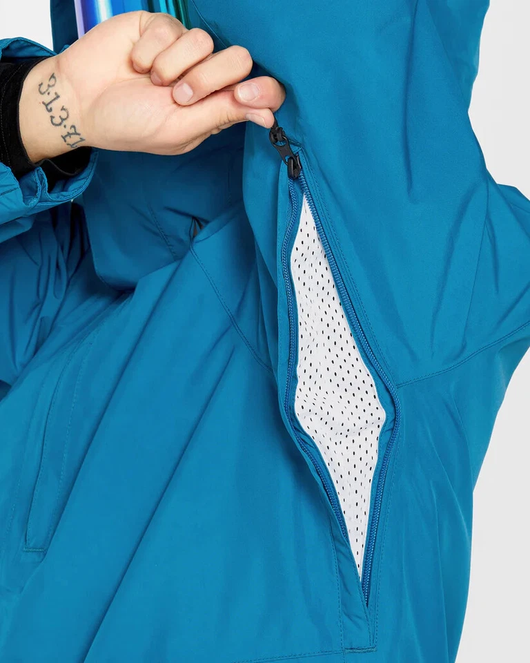 Volcom Dua Insulated Goretex Snow Herren Jacke Light Blue (blau) Gr. L - Bild 4 von 4