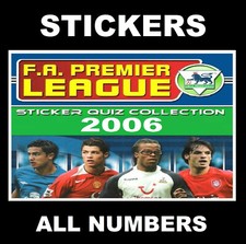 Merlin Premier 2005 / 2006 League Quiz Collection Stickers