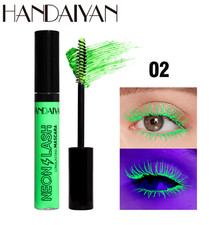 Florescent Multi-coloured Eye Eyelash Makeup Neon Disco Party Colorful Mascara
