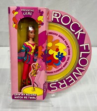 Rock Flowers Lilac Doll w/ Record - Mattel Mint In Box Vintage 1970