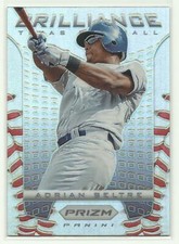 Adrian Beltre 2012 Prizm Brilliance SILVER PRIZMS SP - Low Print Run