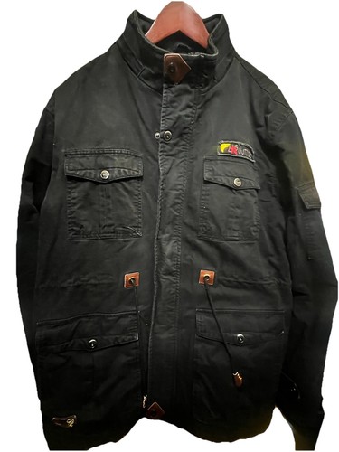 Tacvasen Tactical Outdoor Heavy Duty Hooded Fleece Lining Black Jacket Coat XL - Picture 10 of 14