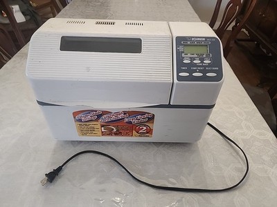 Zojirushi BBCC-X20 Home Bakery Bread Maker Machine 2 lb-Double Paddle Read Desc!