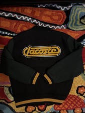 Lacoste collegejacke aus Wolle M 50 neu ungetragen schwarz grün