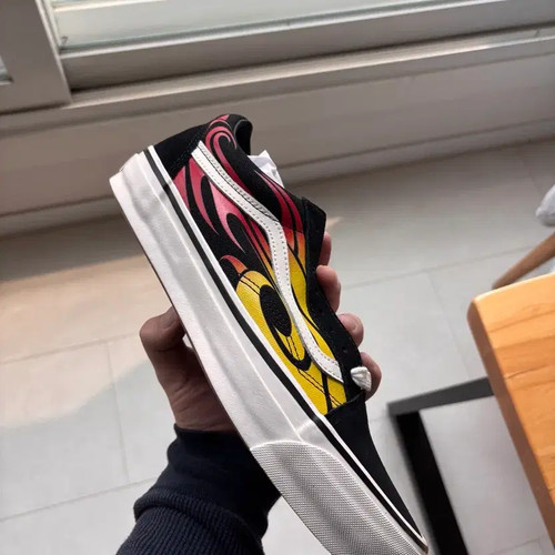Vans Old Skool Premium Flame Logo Size 290 New Official