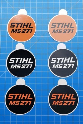 Vinyl Sticker for Stihl MS 271 Recoil Badge ''Full Overlay''