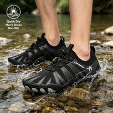 Beach Surf Diving Water Shoes, Men Quick Dry Protective Reef Aqua Socks