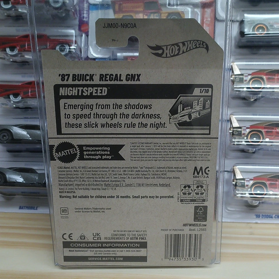Hot Wheels 2026 Treasure Hunt 87 Buick regal GNX/W ~protec~ estuche + lote surtido Foto 4 de 4