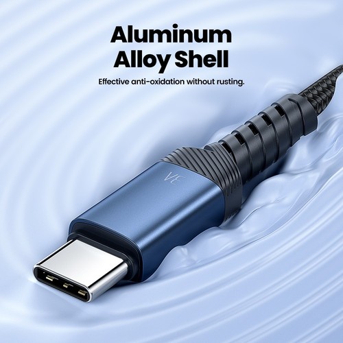HeavyDuty USB Type C Charging Cable Braided Fast Phone Charger Long Lead 2m 3m - Picture 17 of 18