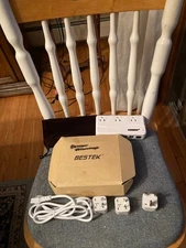 Bestek International 250W Travel Adapter-Power Converter MRJ201GU. W/ 3 Adapters