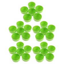 30 Pcs Reptile Pet Feeding Bowl Water Chameleon Bearded Dragon Food Dish