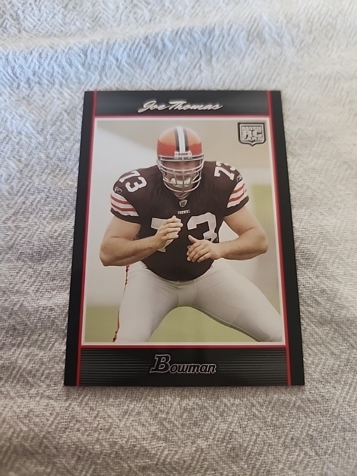 Joe Thomas Bowman #217 Base