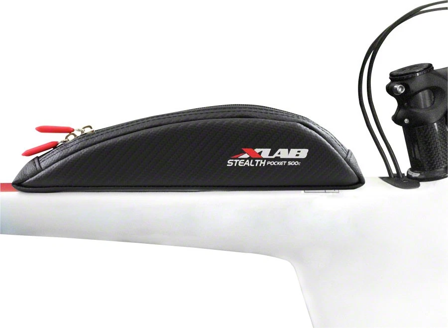 Bolsa de Marco de Carbono XLAB Stealth Pocket 500c con Montaje Antideslizante, Impermeable Foto 2 de 2