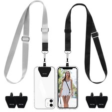 Cell Phone Lanyard 2 Pcs Adjustable Crossbody Cell Phone Neck Strap  Patches