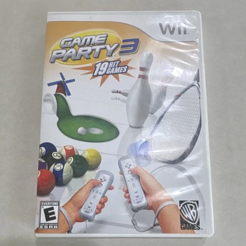 WB Games Game Party 3 Nintendo Wii Party Multiplayer Manual Included 2009