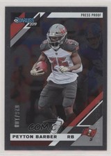 2019 Panini Donruss Press Proof Silver 26/100 Peyton Barber #239 0cr0