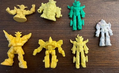GUNDAM SENTAI Figure Keshi Eraser 80s M.U.S.C.L.E. ULTRAMAN RUBBER MECH VOLTRON