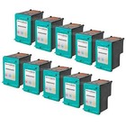 10PK DI TriColor C9363WN Ink Replacement for HP97 Deskjet 6940 5940 9800 5740