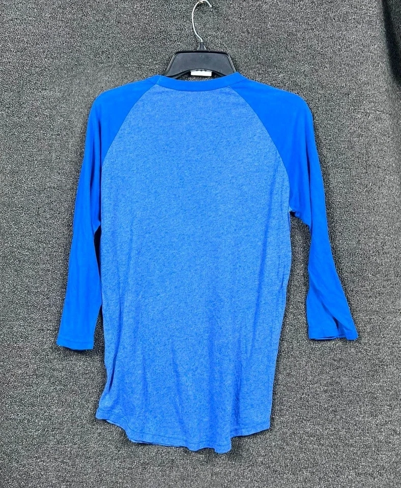 St. Louis Blues Shirt Womens Large Raglan NHL Hockey 2019 Stanley Cup Champions - Image 2 of 4