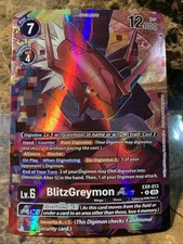 Digimon TCG Versus Monsters BlitzGreymon ACE Alternate Art EX9-013 R *