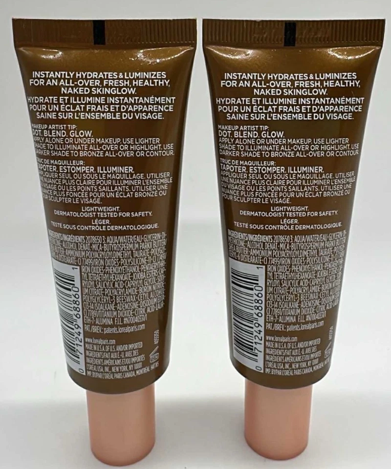 2PK L'Oreal True Match Lumi Glotion ~ 905 Rich ~ 1.35 FL OZ ~ NEW ~ FAST SHIP - Image 2 of 2
