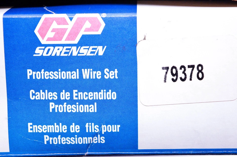 Kit de cables de bujía GP Sorensen 79378 NOS Foto 3 de 3