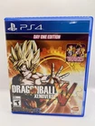 Dragon Ball Xenoverse XV PS4 Playstation 4 Tested Excellent Condition
