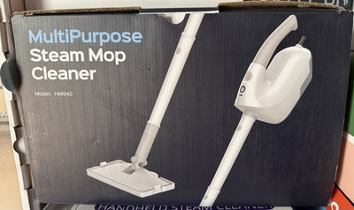 MultiPurpose Steam Mop Cleaner HM942 White Floor Cleaning Appliance