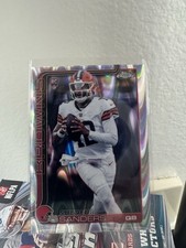 Topps Chrome 2025 Shedeur Sanders #315 Cleveland Browns Rookie