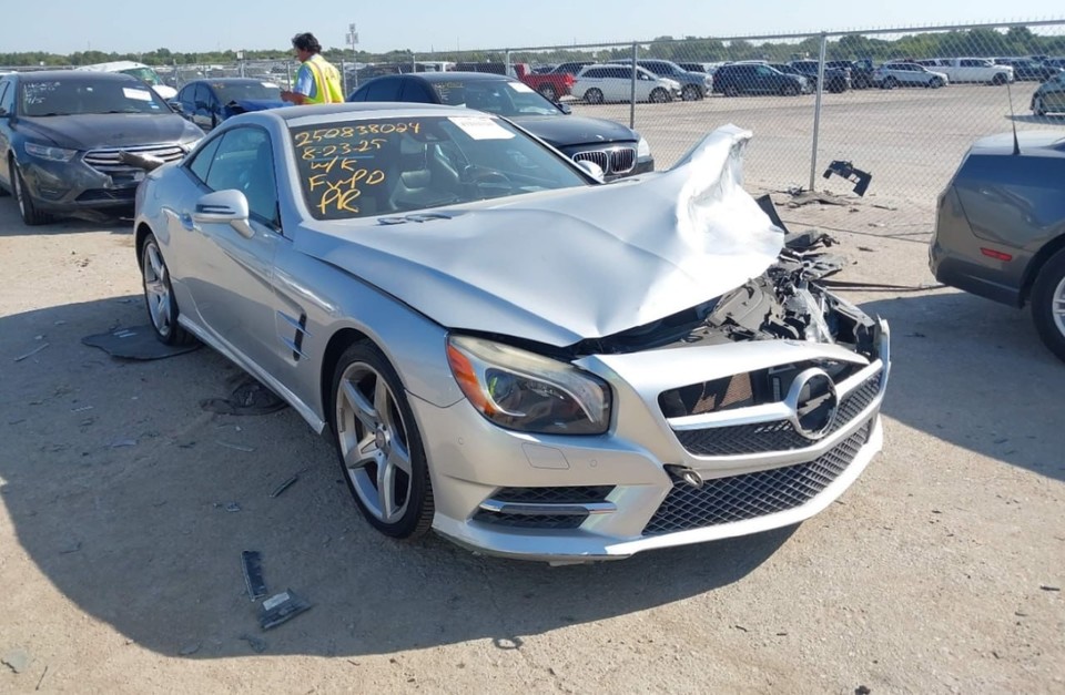 13-19 Mercedes SL550 R231 2013 Rear Bumper Reinforcement Impact Bar ...