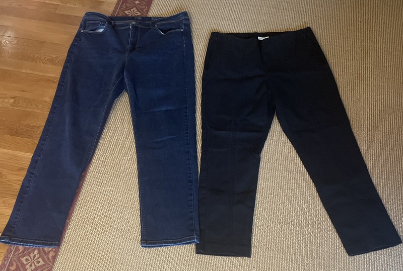 Jjill Lot - 2 Pair of ladies Pants, Jeans Size 14 J. Jill