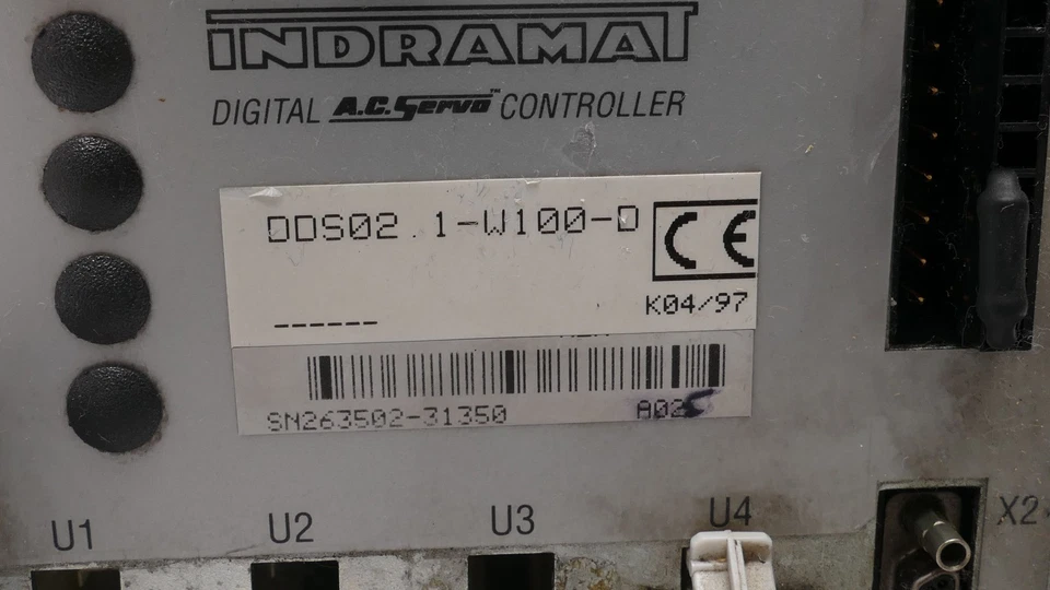 Servocontrolador digital de CA Indramat | DDS02.1-W100-D - Imagen 4 de 4