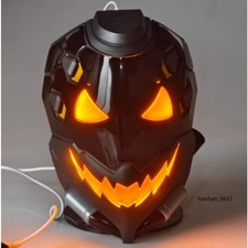 Overwatch Ghoul Ana Amari Wearable Helmet Luminous Smiley Mask Halloween Props
