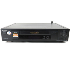 Tested ✅ Sony SLV SE 600 VHS Video Cassette Recorder Black PAL & NTSC