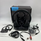 Bluetooth Headphones with TV Transmitter Charging Dock HS010 New Open Box - T2 — photo 1