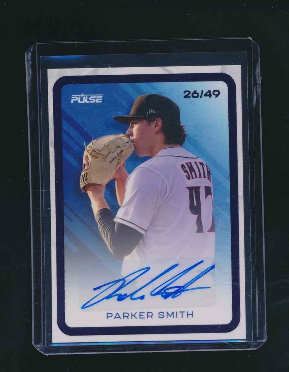 PARKER SMITH 2025 PULSE BASEBALL PURPLE AUTO PARALLEL 26/49 #PB-PS