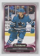 2023-24 Upper Deck Parkhurst Pink Foil 14/50 Matthew Benning Matt #237 7qj