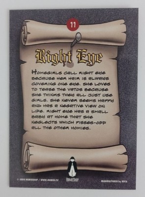 2004 NECA Homies Swap Trading Card #11 Right Eye | eBay