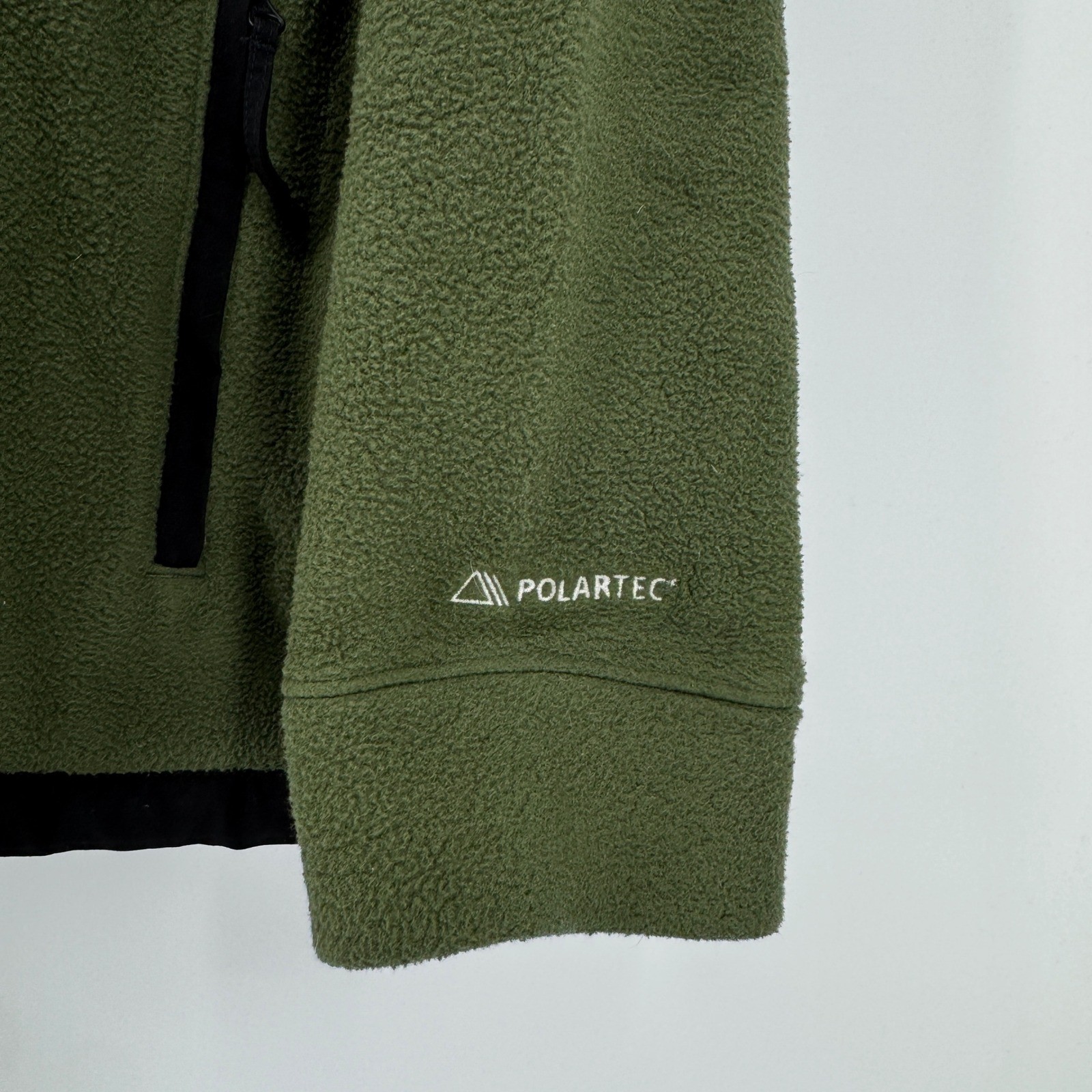 The North Face Mens Fleece Jacket Green Polartec Full Zip Outdoor Size XXL 2XL thumbnail 2