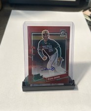2023 Panini Donruss - Optic Rated Prospect Signatures Red Prizm - Druw Jones /25