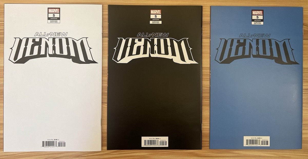 All-New Venom 5 JTC Mary Jane Negative Space 3 Pack NM Or Better