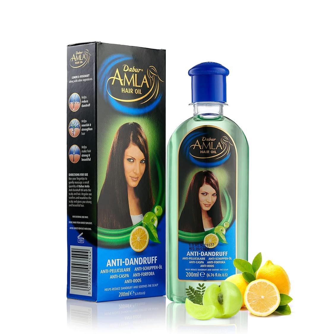 Dabur Amla Hair Oil Anti Dandruff 200ml