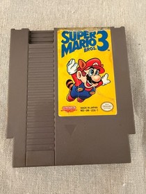 Super Mario Bros. 3 - NES - Cartucho Original Aut&eacute;ntico - Probado
