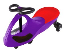 Lil' Rider Wiggle Car Ride On Toy Twist, Swivel, Go Outdoor in Purple NEW
