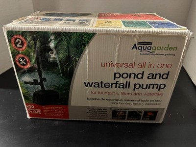NEW PENNINGTON AQUAGARDEN UNIVERSAL ALL IN ONE POND & WATERFALL PUMP 850 STANDAR