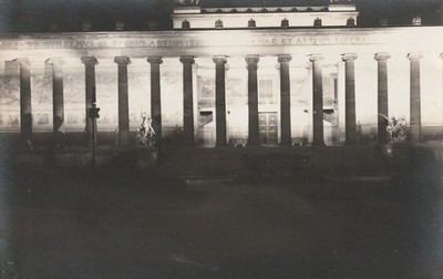 Foto AK  Altes Museum Berlin bei Nacht Denkmal 20/30er Jahre