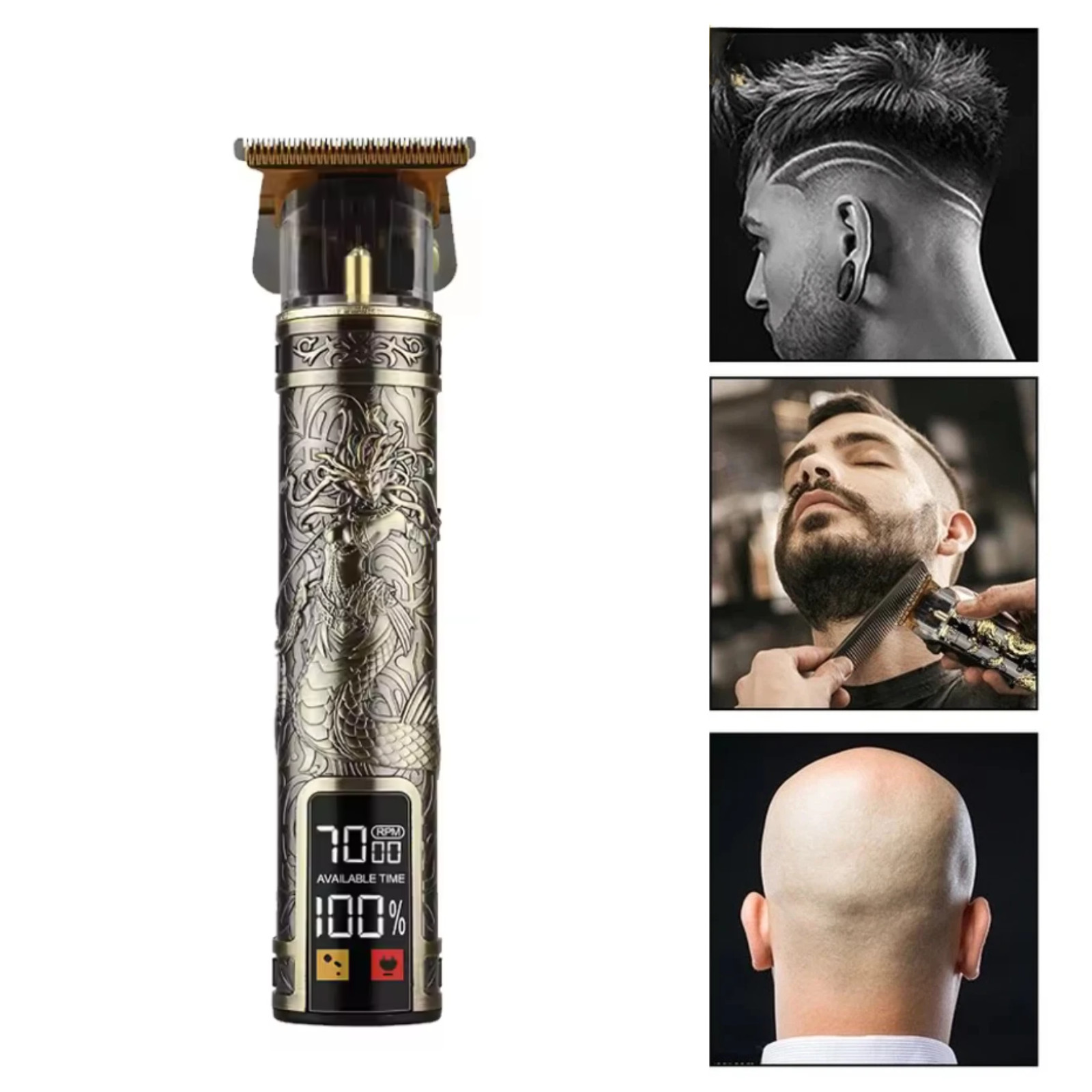 Recortadora Barba Rasuradora Electrica Para Hombre Maquina Afeitar - Rasurar