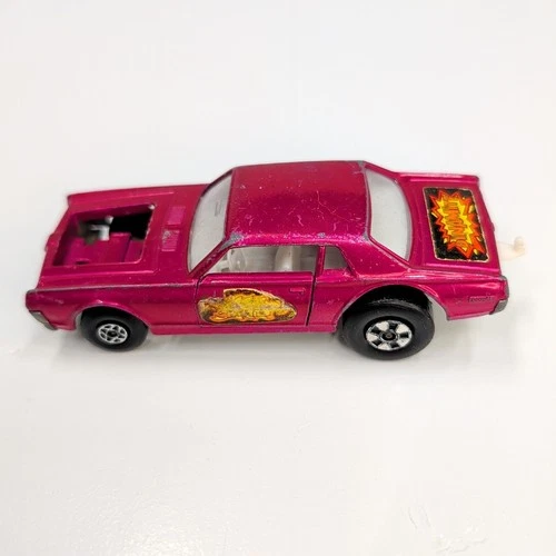 Lesney Matchbox Speed Kings K-21 Cougar Dragster 1970 Vintage Toy Car 4" DIECAST