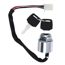 4 Wire 4 pin Ignition Key Switch Fit for Go Kart ATV Quad Dirt Bike Scooter 